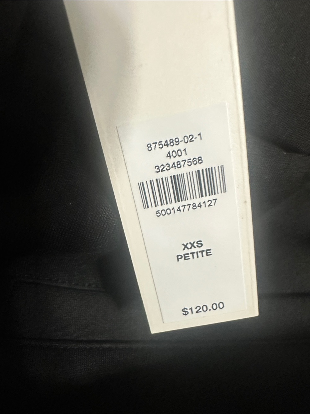 NWT! BANANA REPUBLIC BLACK HIGH-RISE TAPERED DRAPEY PONTE PULL-ON PANT 875489 - Picture 8 of 8